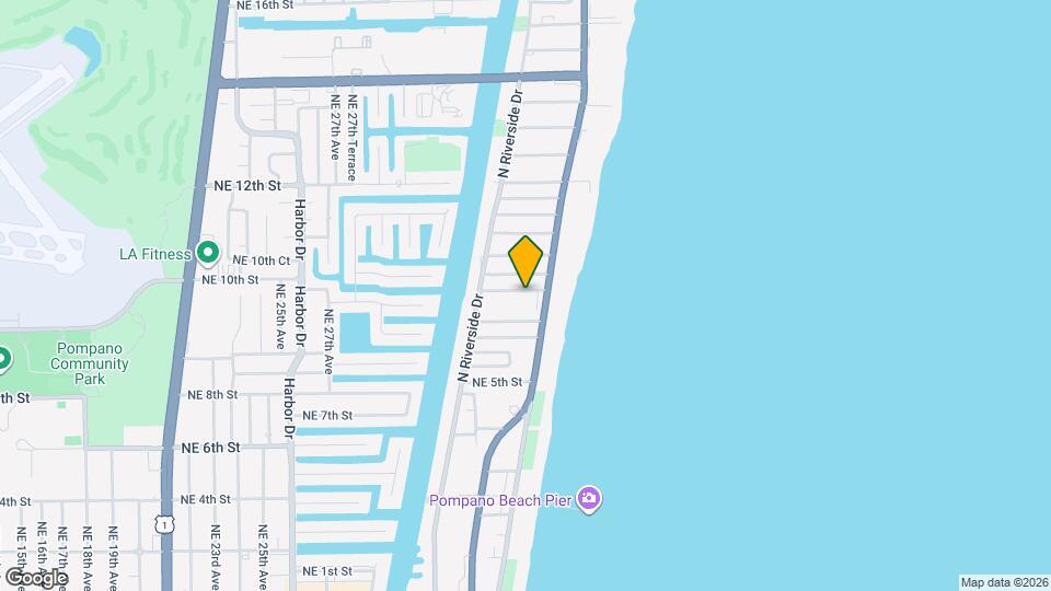 3222 NE 7th St Map and Location Details