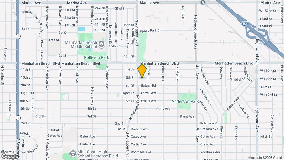 1900 Dufour Ave Mapa y Detalles de la Ubicación