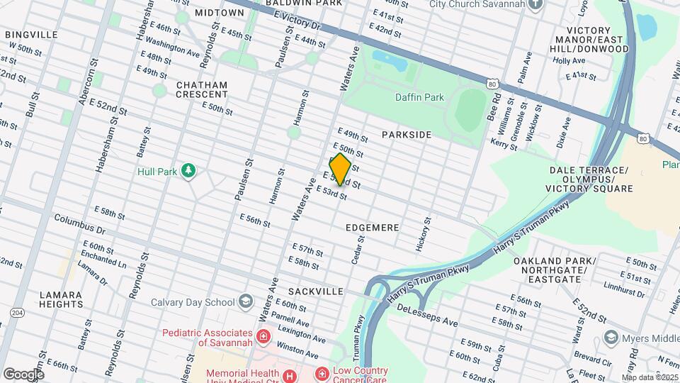 1134 E 53rd St Map and Location Details