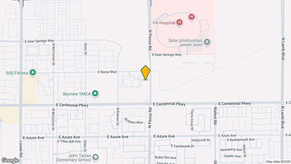 North & Valley Mapa y Detalles de la Ubicación