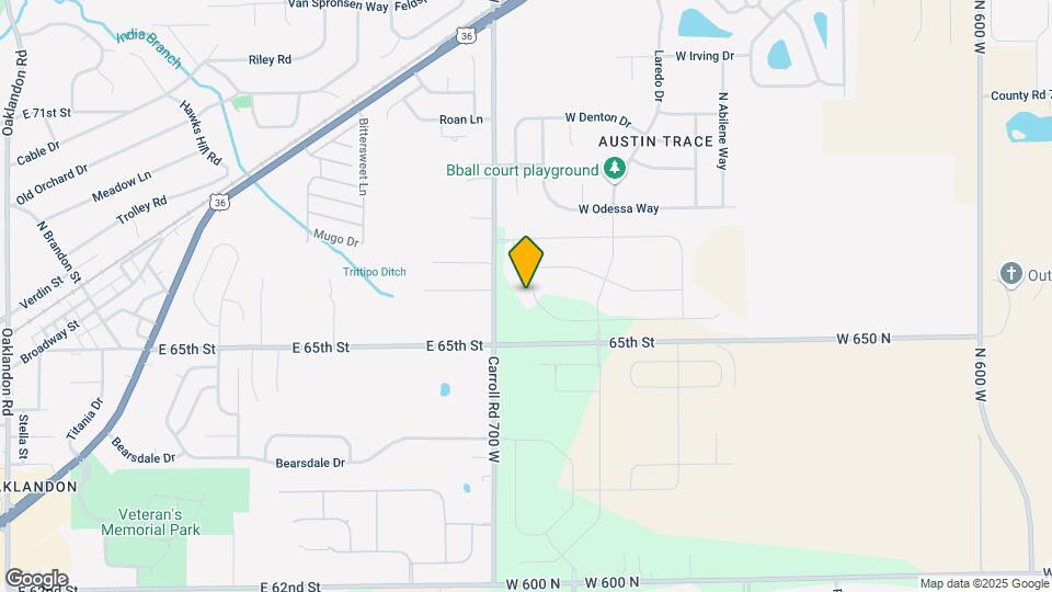 6610 Aberdeen Dr Map and Location Details