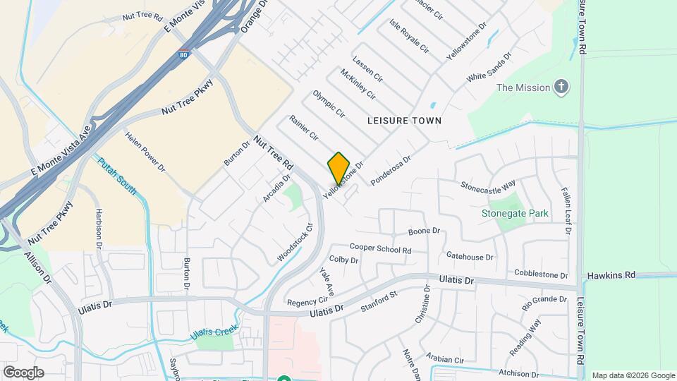 234 Yellowstone Dr Mapa y Detalles de la Ubicación