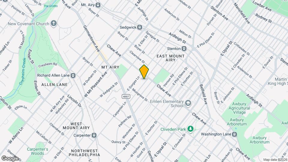 157 Meehan Ave Map and Location Details