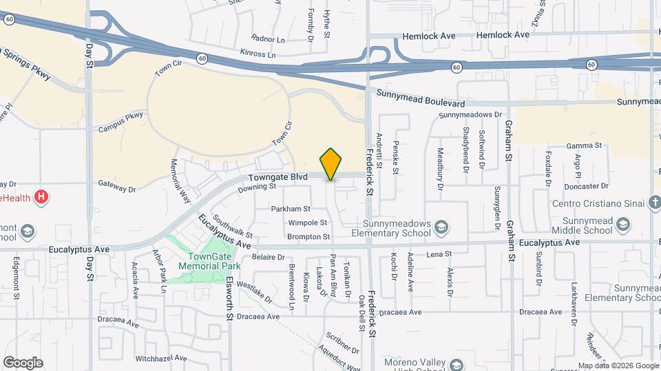 12780 Pan Am Blvd Map and Location Details