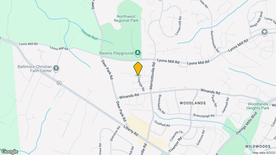 4254 Cayuga Rd Map and Location Details