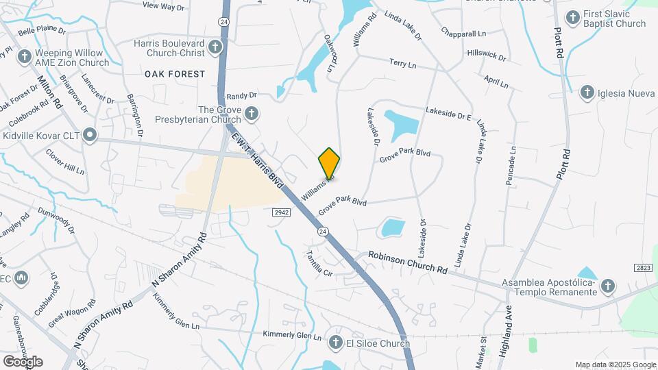 6124 Williams Rd Map and Location Details