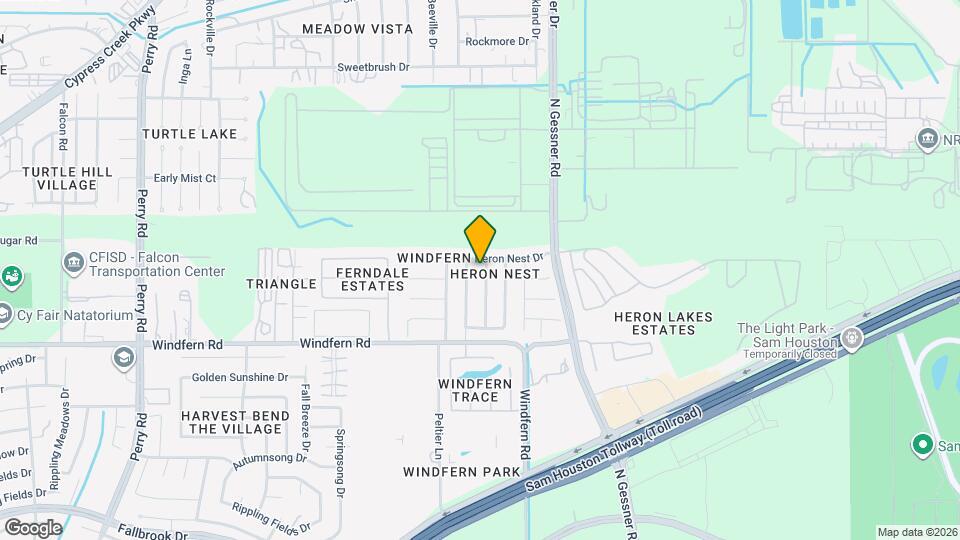 11127 Blue Feather Dr Map and Location Details