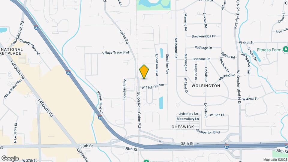 3737 W 42nd Terrace Mapa y Detalles de la Ubicación