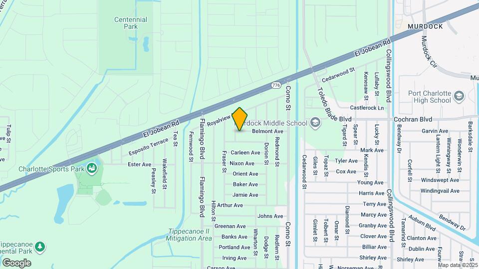 17107 Belmont Ave Map and Location Details