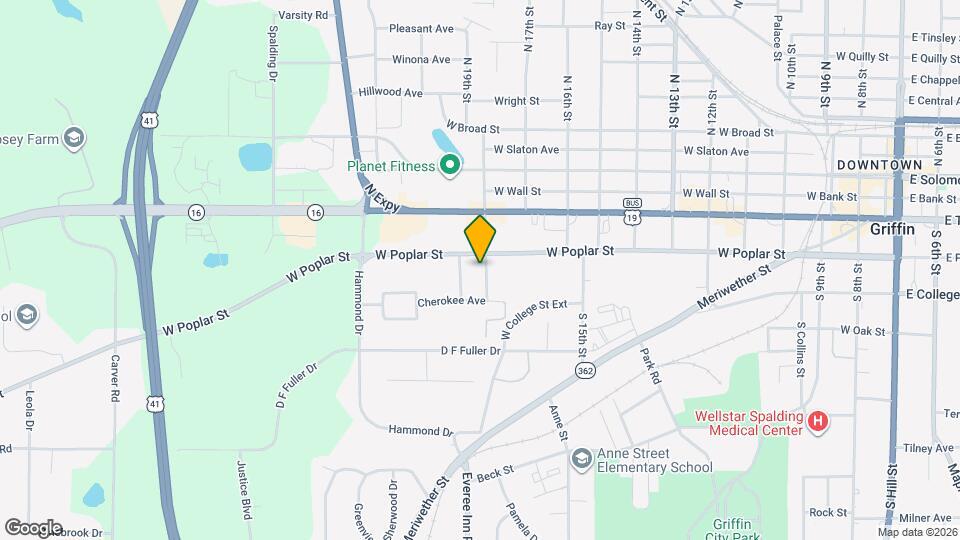 301 S 18th St Map and Location Details