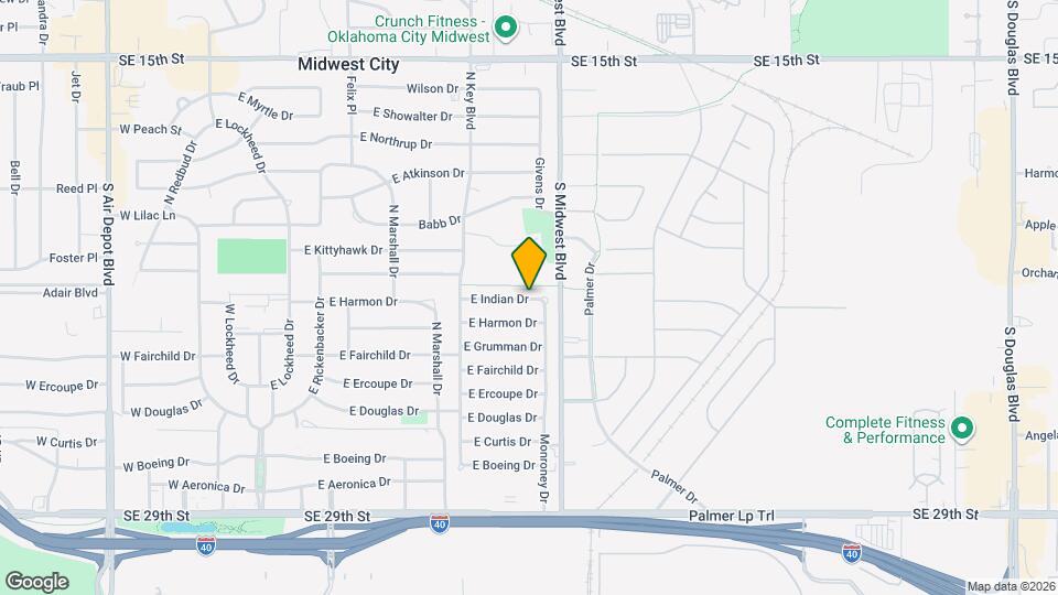 549 E Indian Dr Map and Location Details