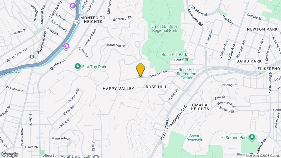 4118 Mercury Ave, Unit A Map and Location Details