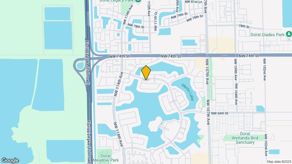 11213 NW 71st Terrace Map and Location Details