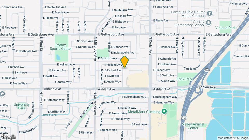 4344 N 9th St Map and Location Details