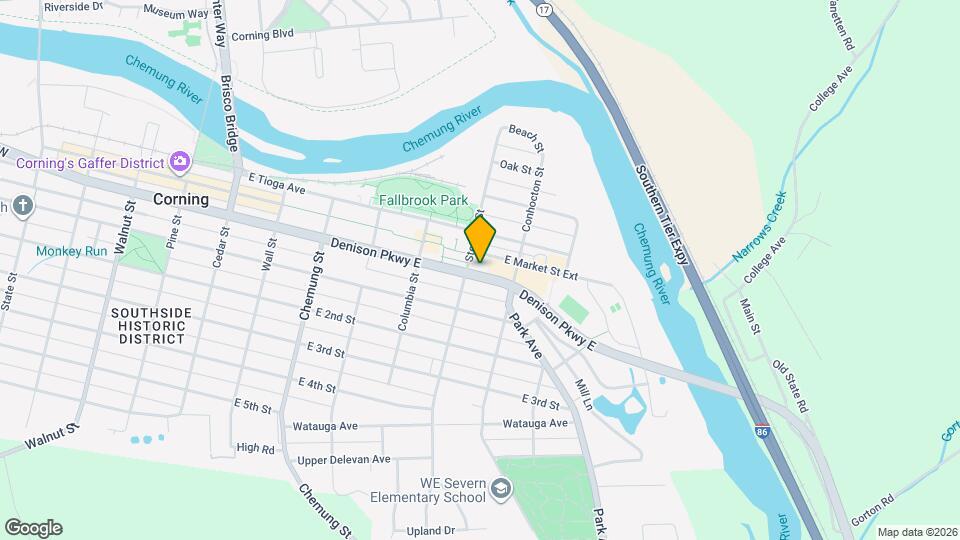 311 Denison Pkwy E Map and Location Details