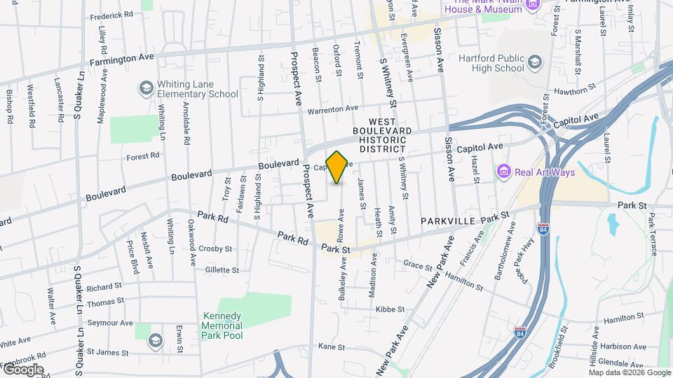77 Rowe Ave, Unit 2nd floor Map and Location Details