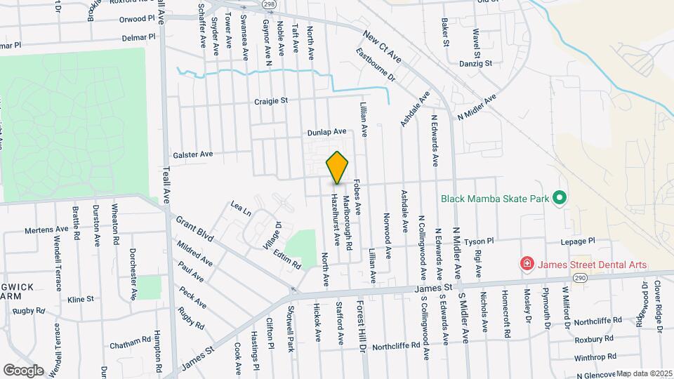 264-278 Hazelhurst Ave Map and Location Details