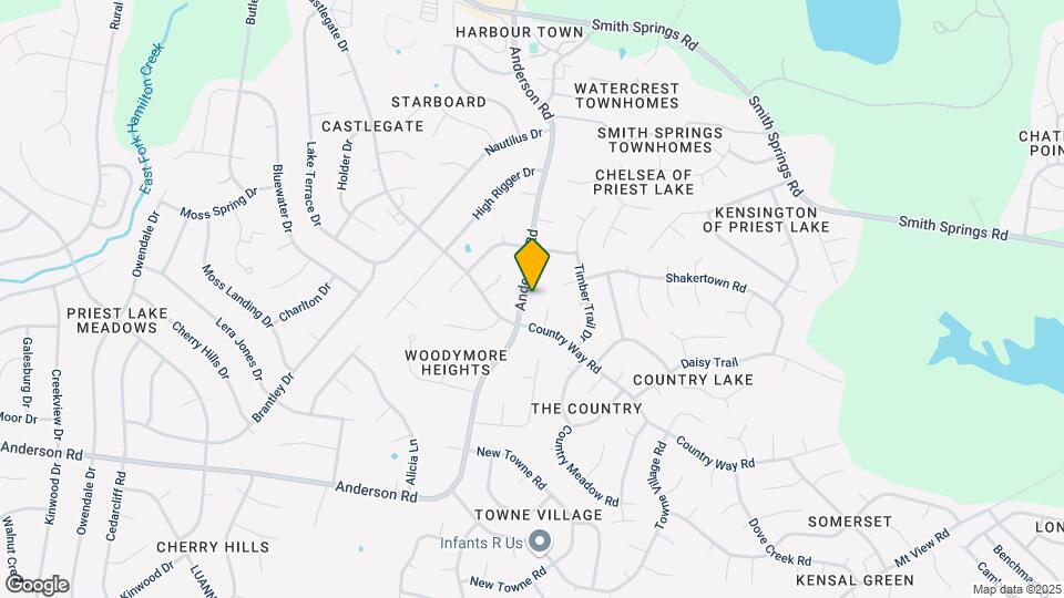 3273 Anderson Rd Map and Location Details