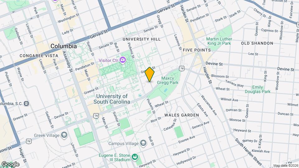 623 Henderson St Map and Location Details