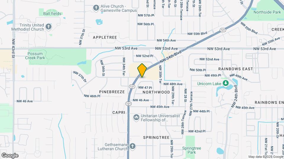 3224 NW 48 Pl Map and Location Details