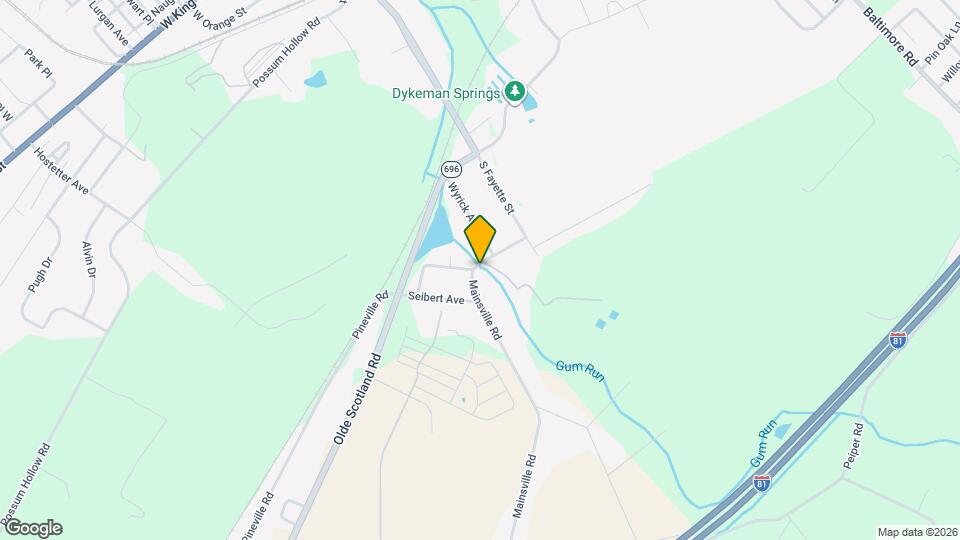 99 Mainsville Rd Map and Location Details