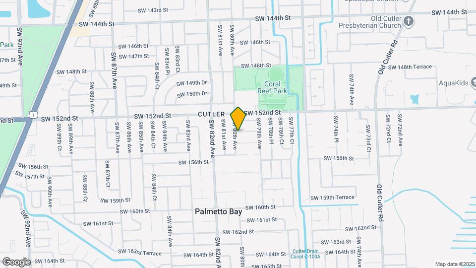 15335 SW 80th Ave Map and Location Details