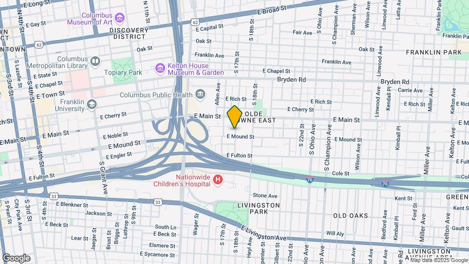 361-369 S 17th St Mapa y Detalles de la Ubicación