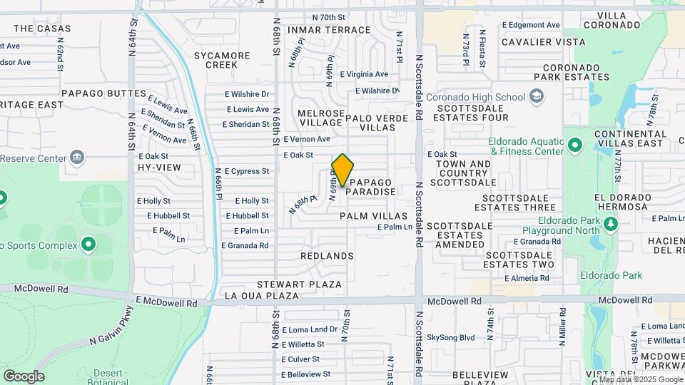 2044 N 70th St Mapa y Detalles de la Ubicación