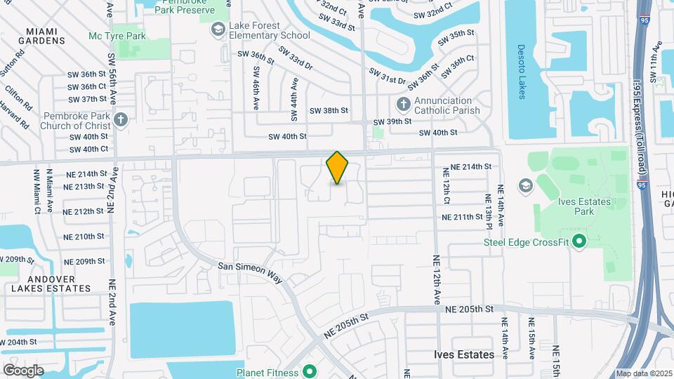 21275 NE 8th Pl-Unit -2 Map and Location Details