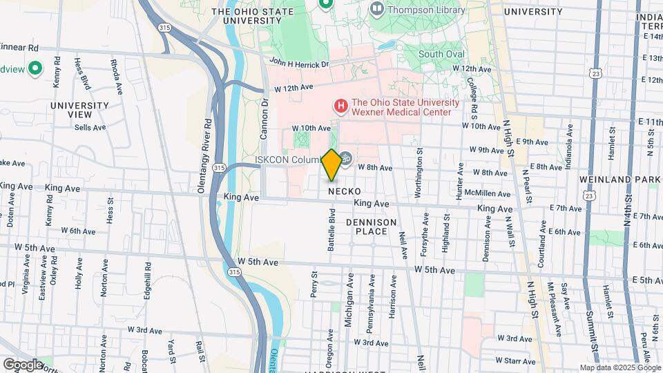 1483 Belmont Ave Map and Location Details