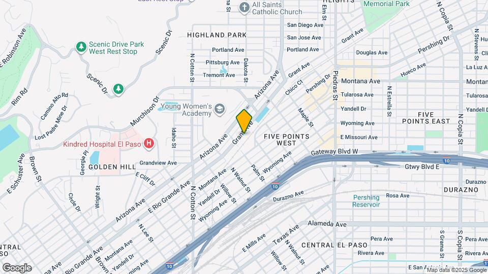 2312 Grant Ave Map and Location Details
