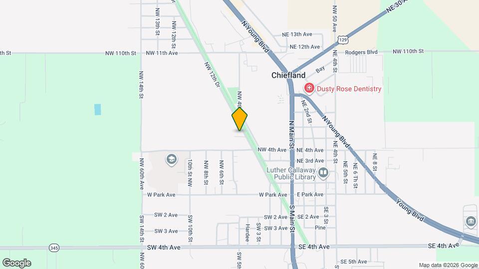 510 NW 12th Dr Map and Location Details
