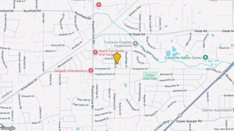 3104 Steve Dr Map and Location Details