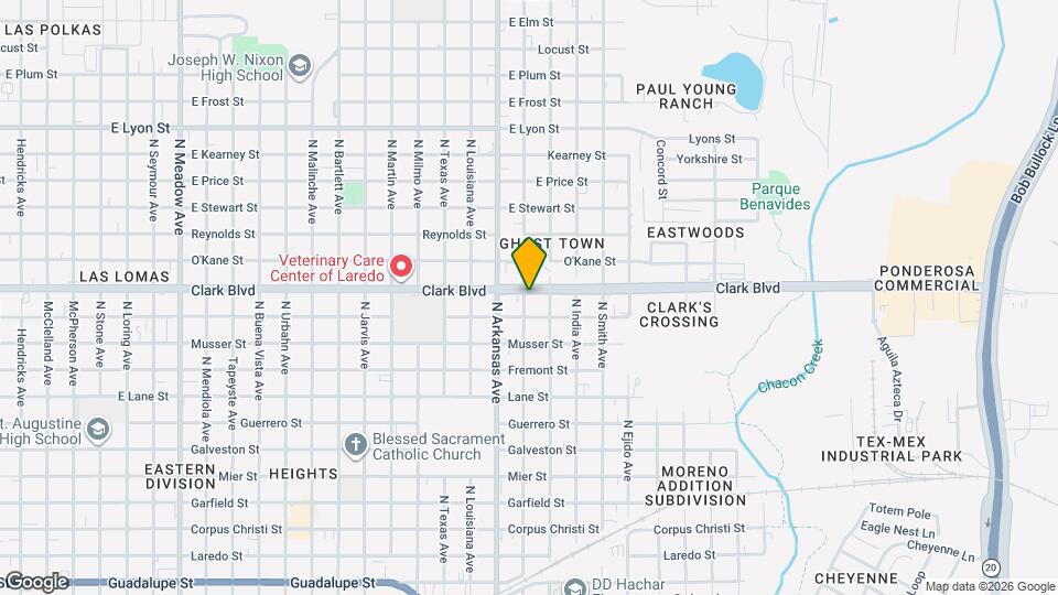 2901 Clark Blvd Map and Location Details