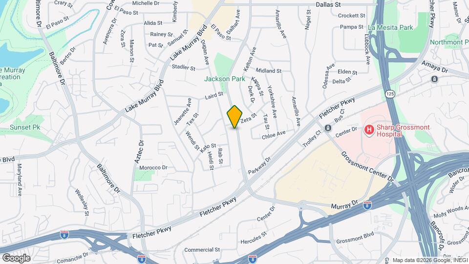 5650 Jackson Dr Map and Location Details