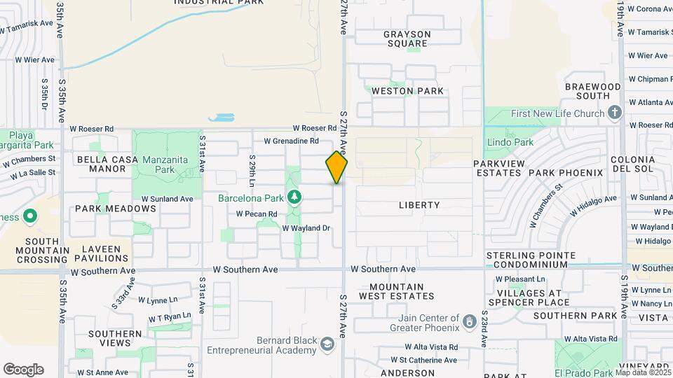 5513 S 27th Dr Map and Location Details