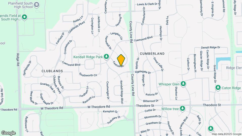 7206 Faxton Ln Map and Location Details