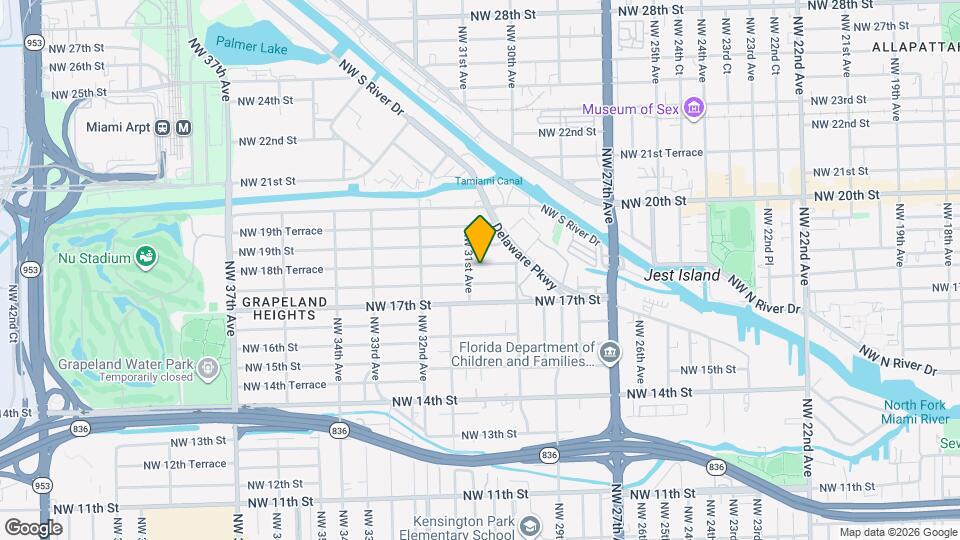 3076 NW 18th Ter, Unit C1 Mapa y Detalles de la Ubicación