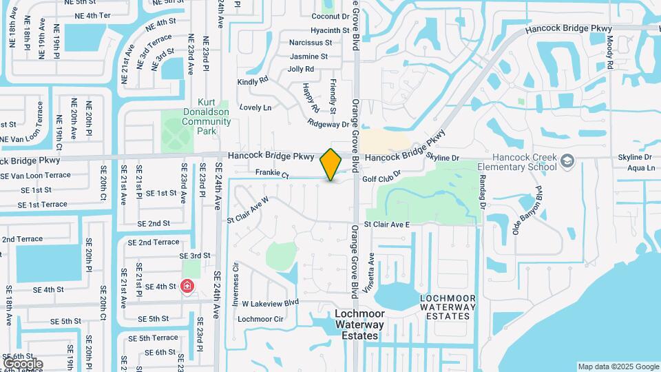 4777 Orange Grove Blvd Map and Location Details