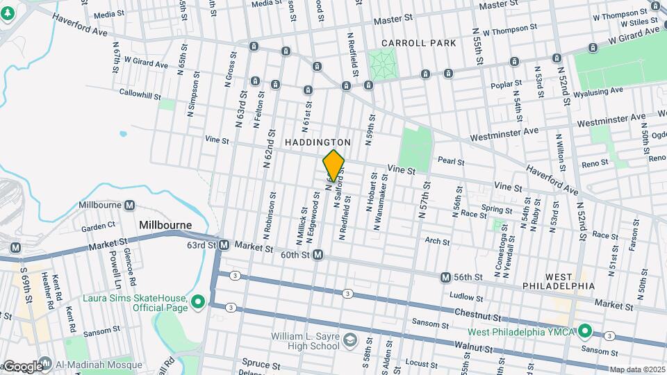 207 N 60th St Map and Location Details