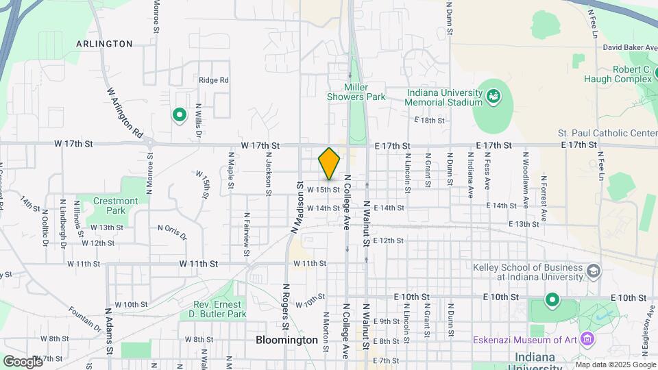 1112 N Woodburn Ave Map and Location Details