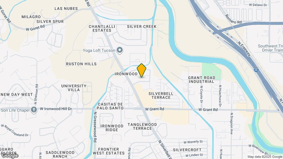 2194 W Burlwood Way Map and Location Details