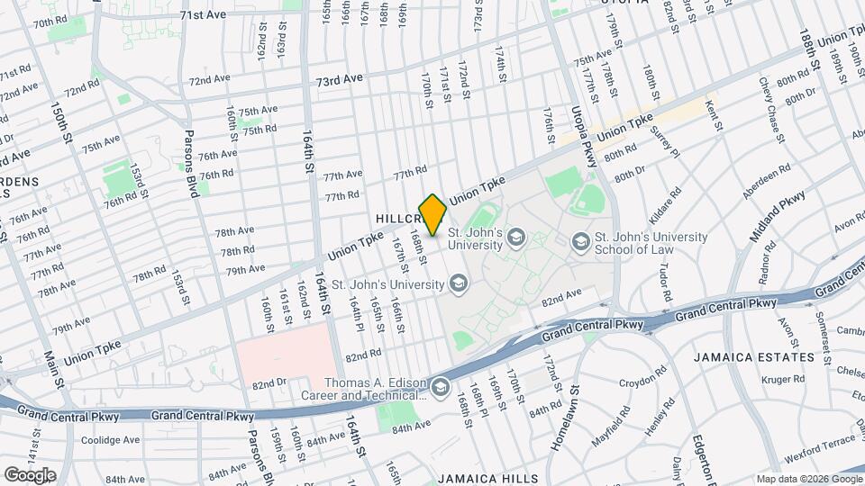 8034 169th St Map and Location Details