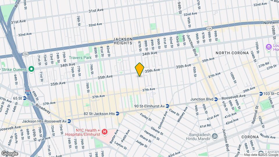 35-65 86th Street Map and Location Details