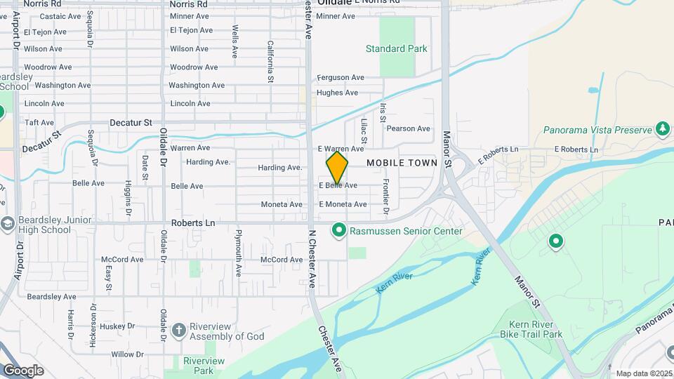 117 E Belle Ave Map and Location Details