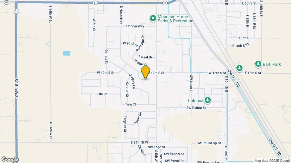 643 Brookside Ct Map and Location Details