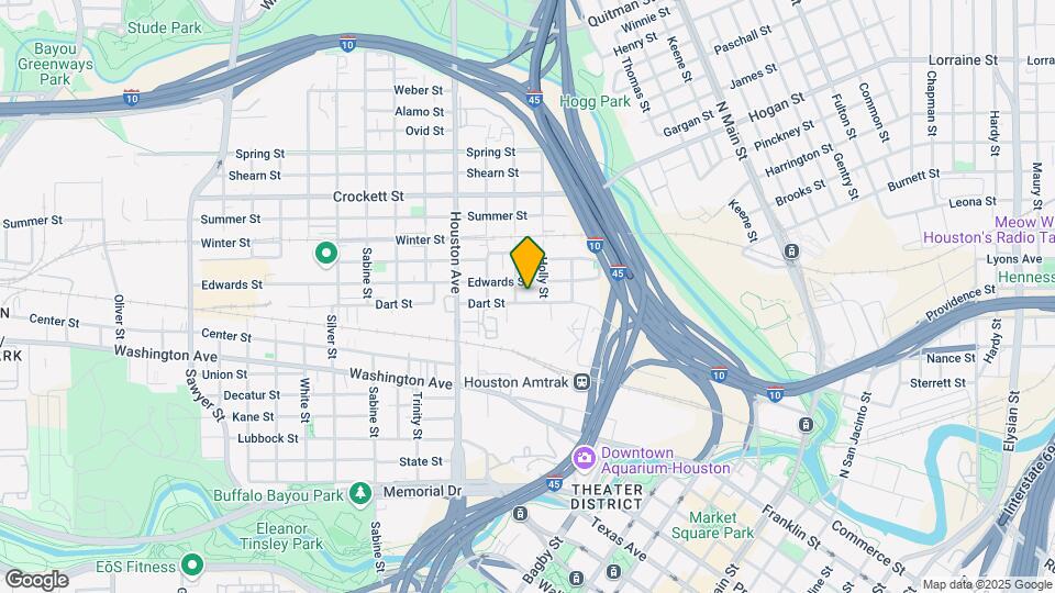 1214 Dart St Map and Location Details