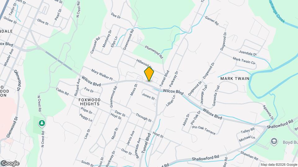 3409 Wilcox Blvd Mapa y Detalles de la Ubicación