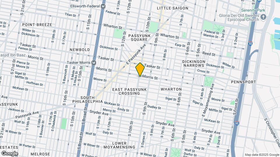 1711 S 10th St Map and Location Details