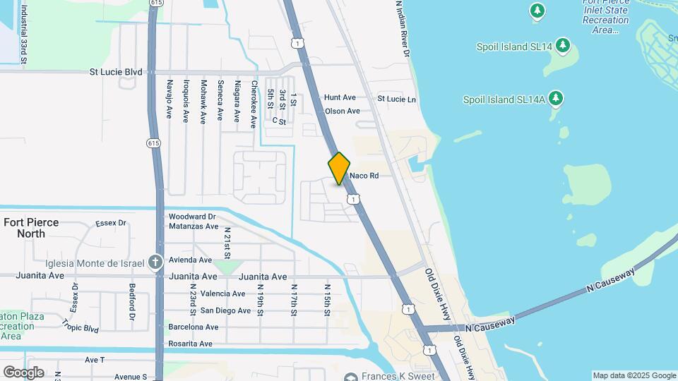 2303 N US Highway 1, Unit R14A Map and Location Details